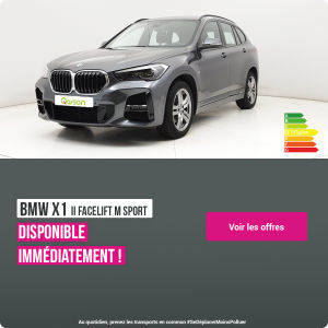 BMW X1 II Facelift M Sport. Disponible immédiatement !