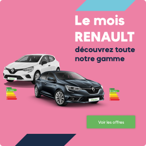 Le mois Renault, découvrez toute notre gamme. Voir les offres