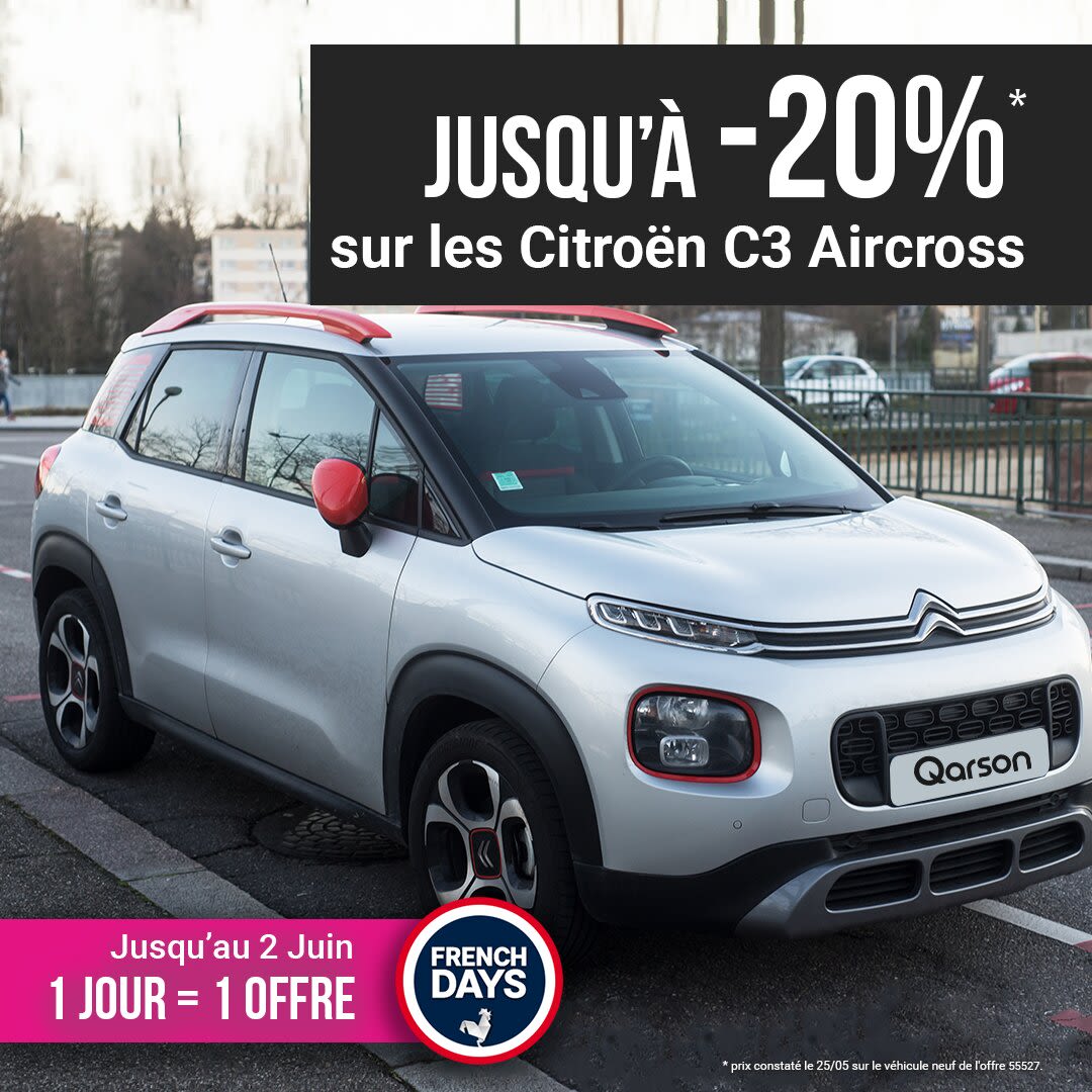 Citroën C3 Aircross offre french days