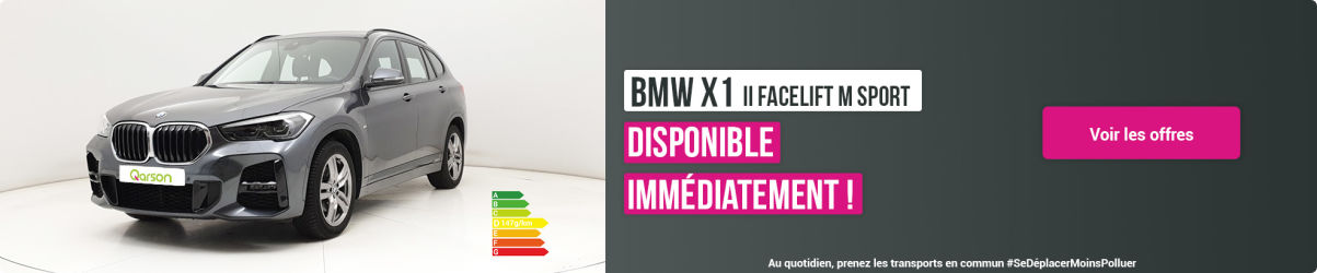 BMW X1 II Facelift M Sport. Disponible immédiatement !