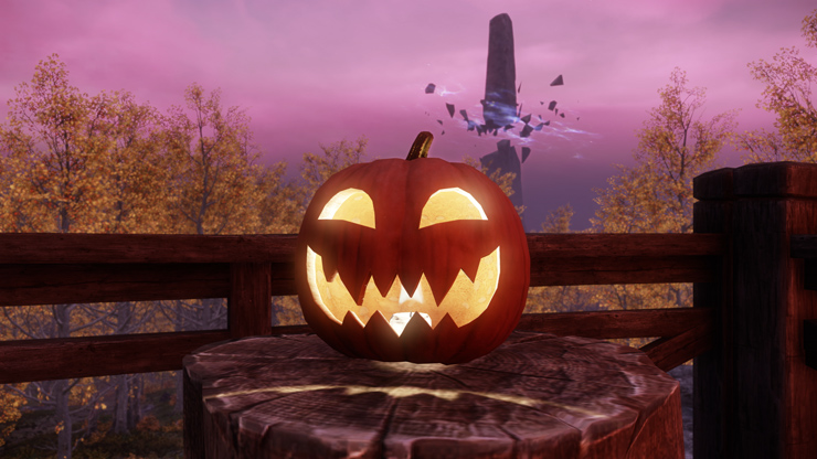 Games create New World Halloween skins available now
