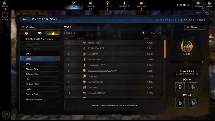 Player Ranks, Statistics, Leaderboards, Better Item Search & More, News