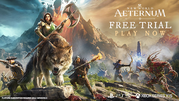 New World: Aeternum Free Trial on Console