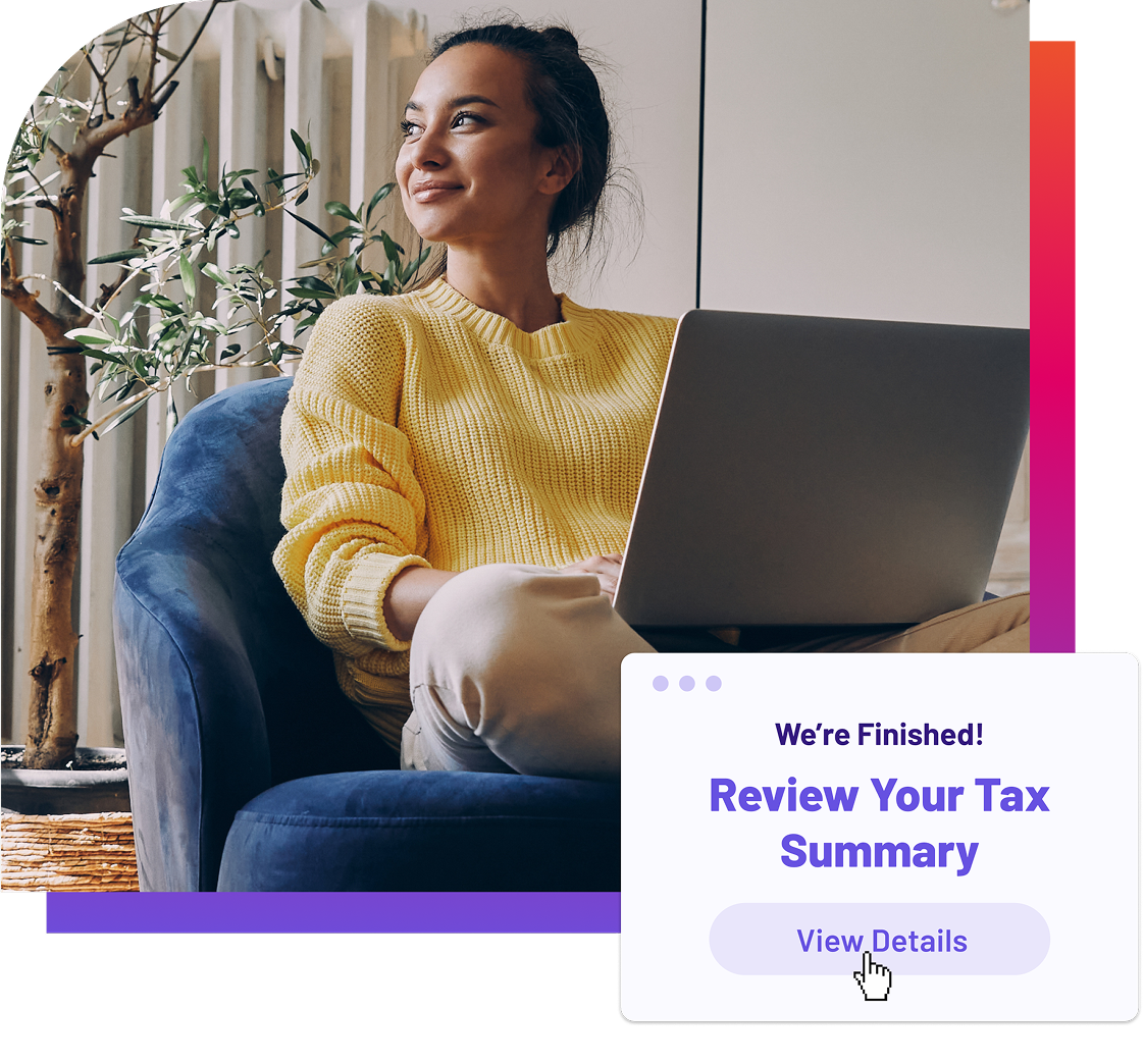 girl checking information on mobile while holding document