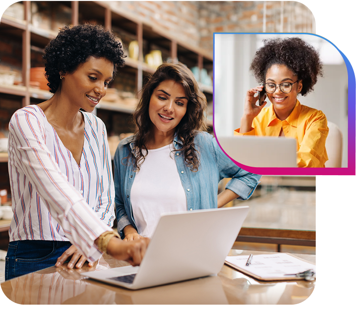 tax expert writing on notebook