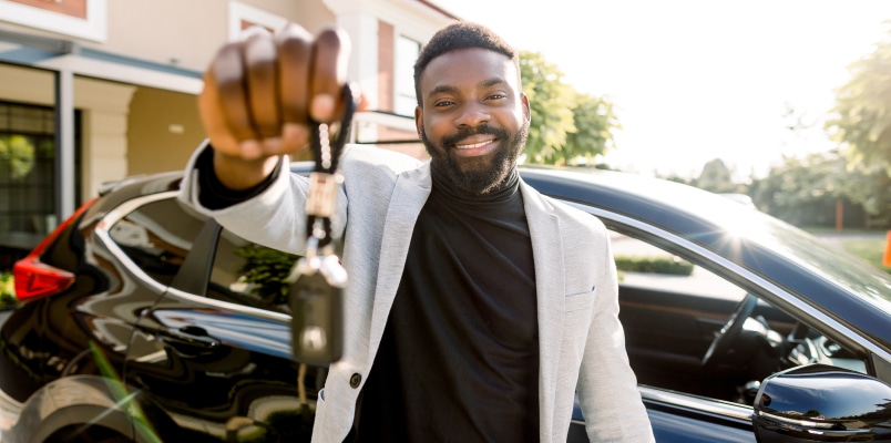 Couple working on laptop