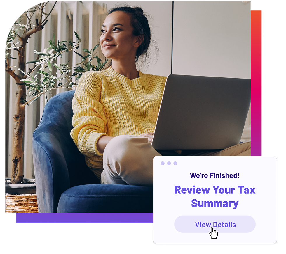 girl checking information on mobile while holding document