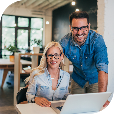 tax expert writing on notebook