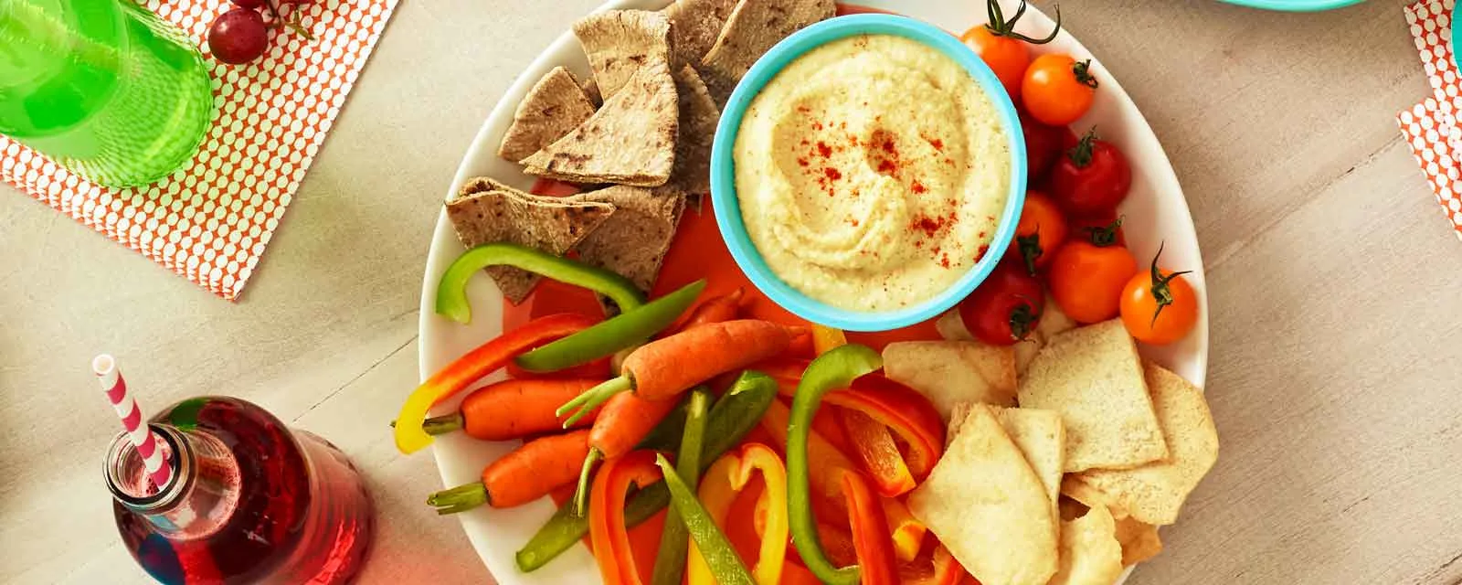 Ranched Up Hummus Dip