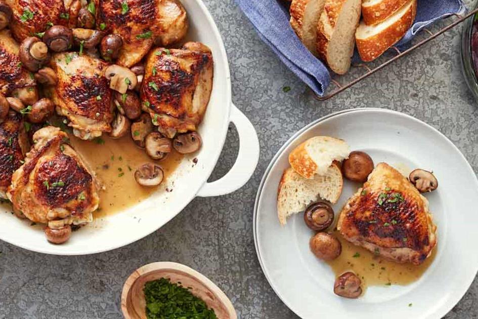 Ranch and Mushroom Chicken Thighs | Hidden Valley™ Ranch