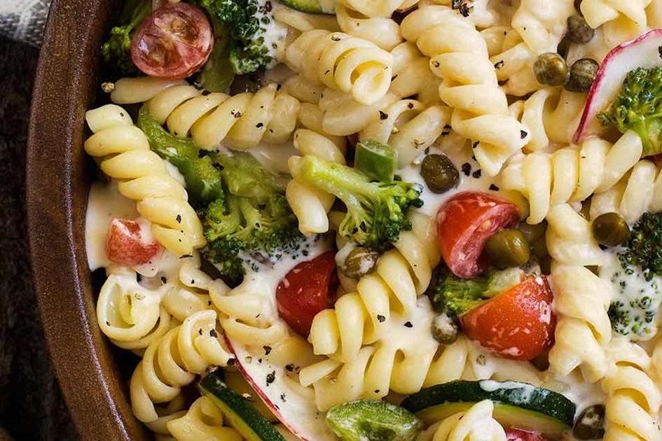 Cold Pasta Primavera Salad Recipe | Hidden Valley™ Ranch