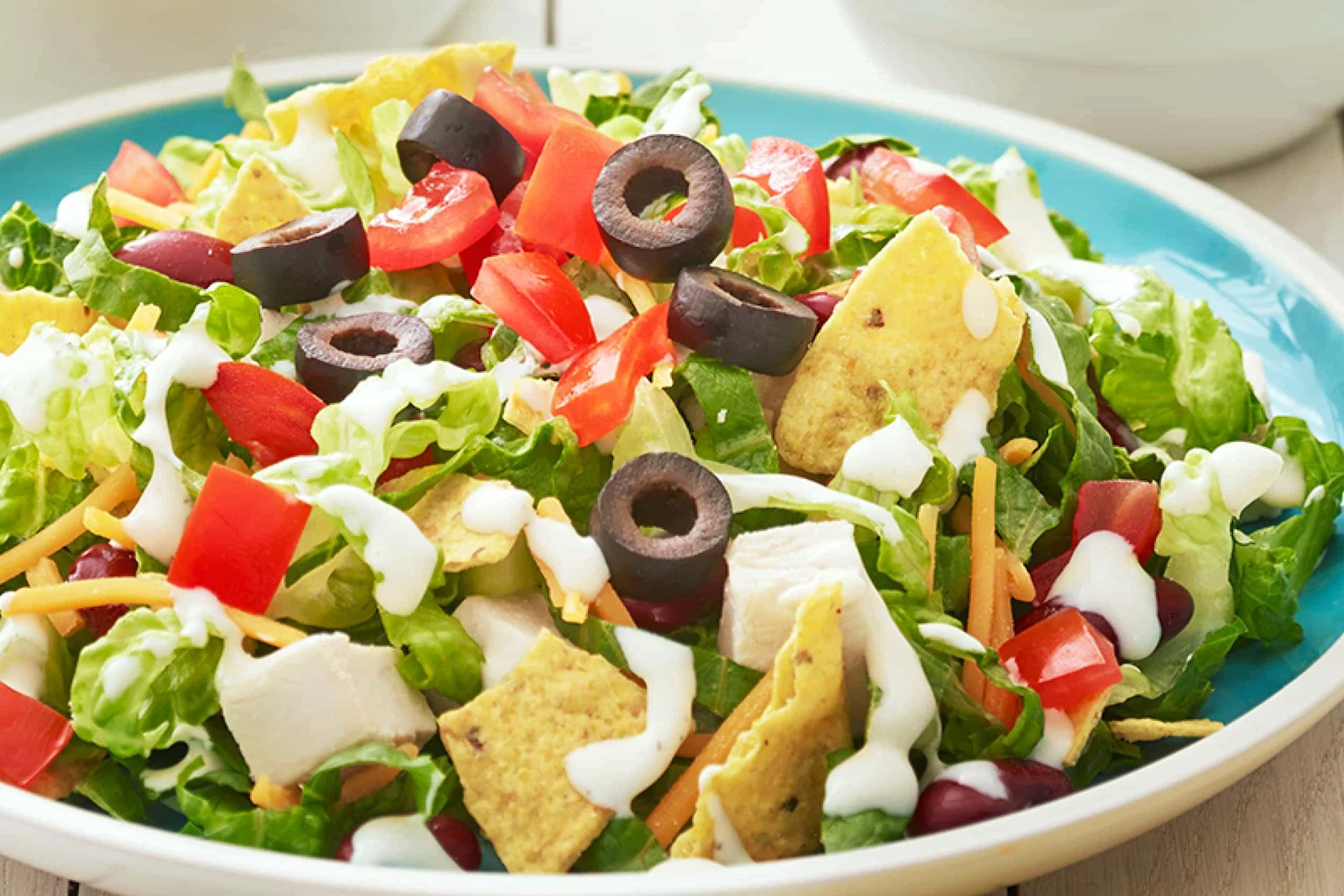 Fiesta Tortilla Chicken Salad