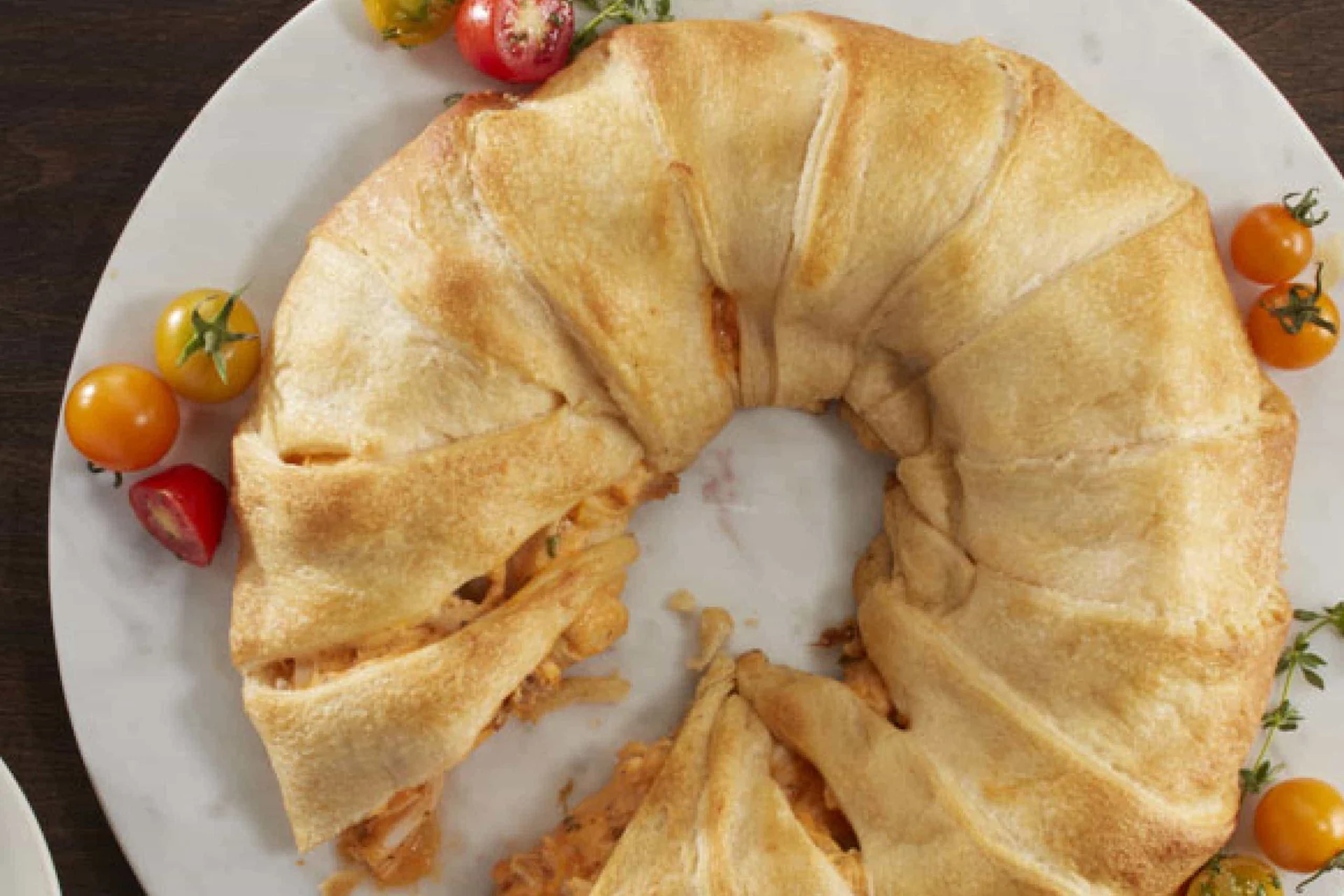 Buffalo Chicken Ranch Crescent Ring