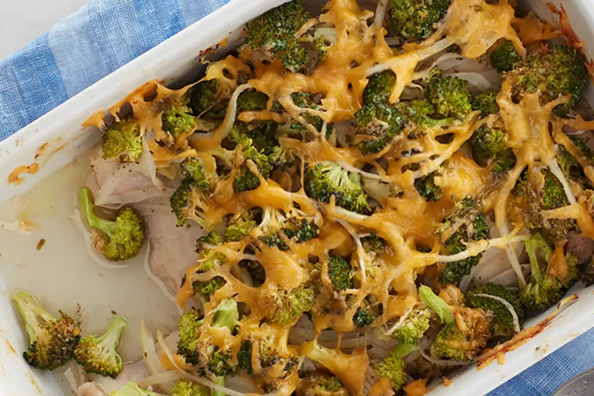 Chicken and Broccoli Cheese Casserole