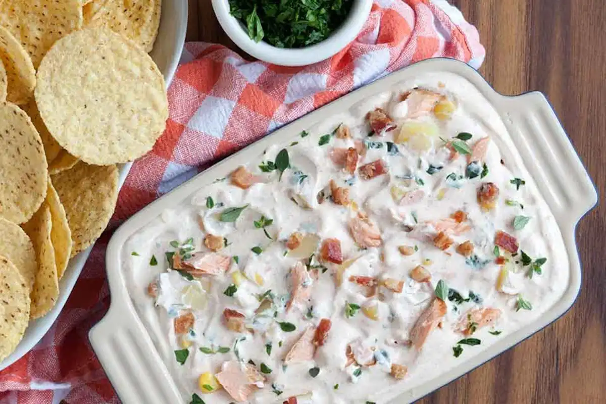 Corn & Seafood Chowder Dip