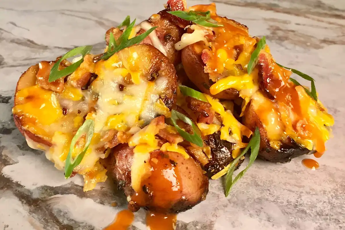 Bacon Ranch Grilled Potatoes