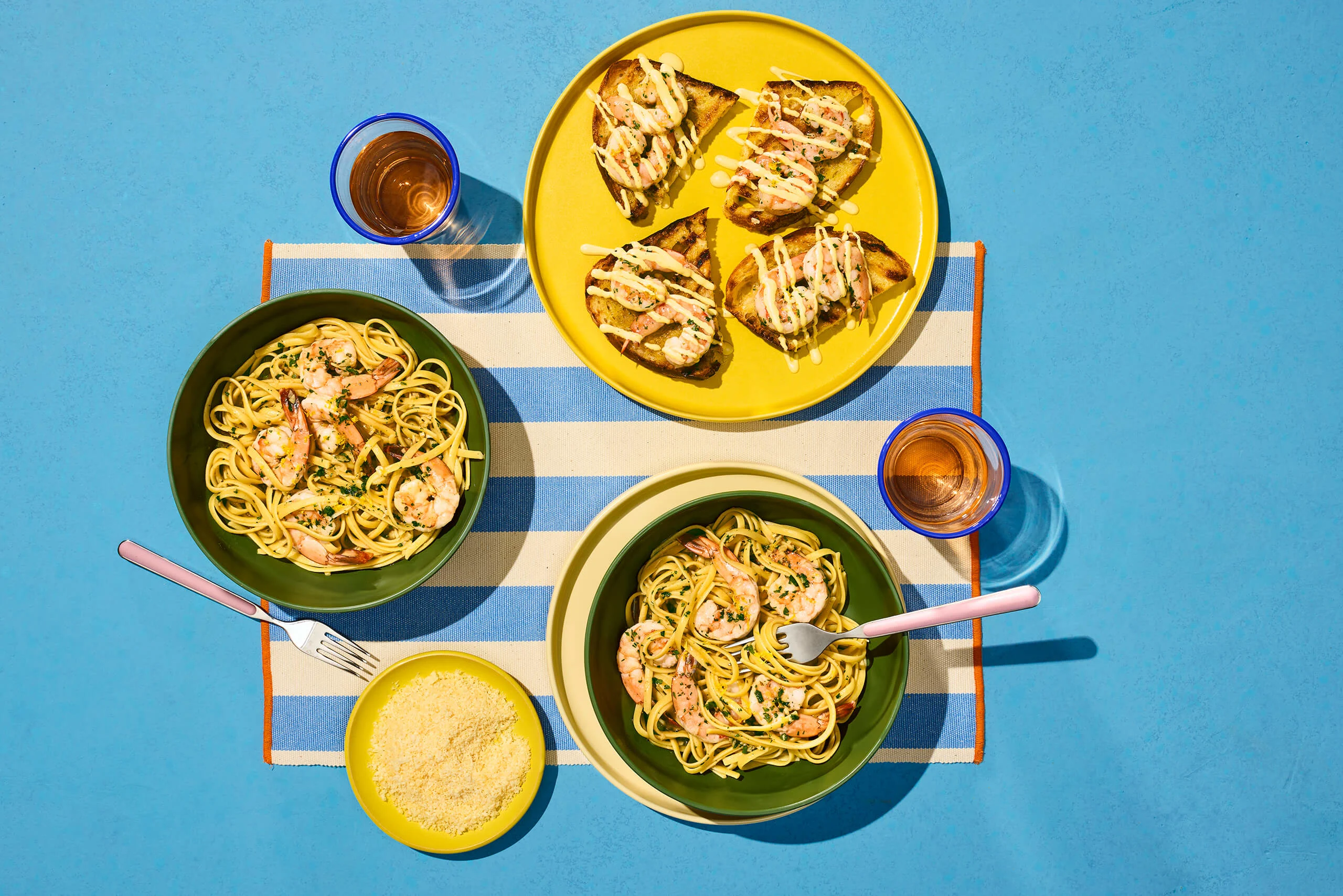 Rice Cooker Shrimp Scampi