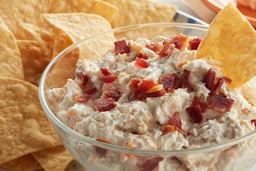 Crack Chicken Ranch Dip