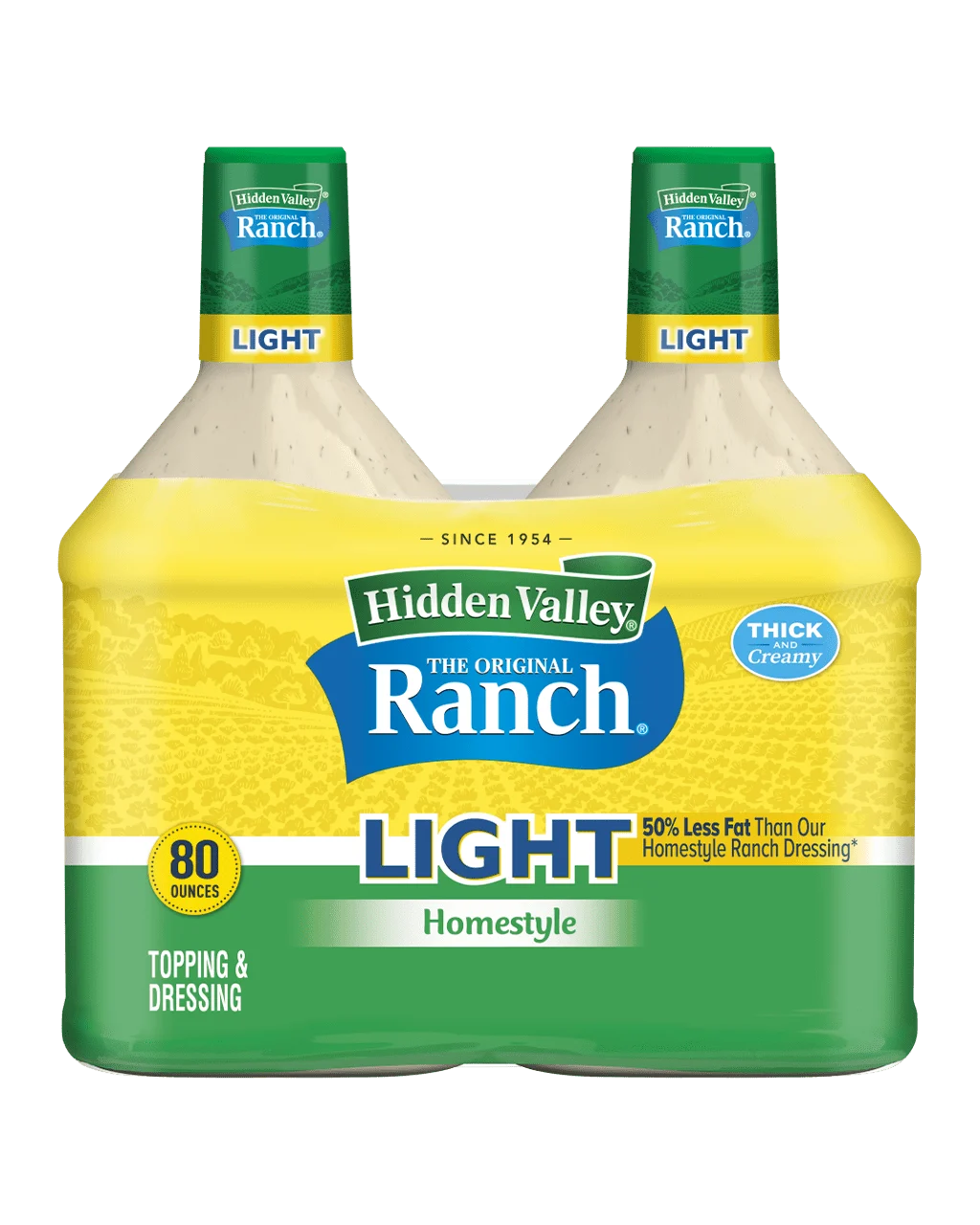 Hidden Valley® Original Ranch® Homestyle Light Topping & Dressing image