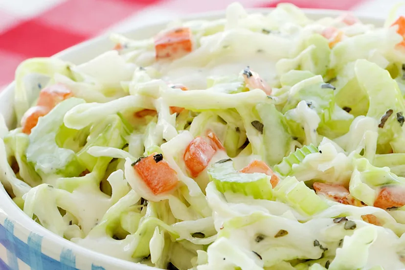 Vegetarian Ranch Coleslaw