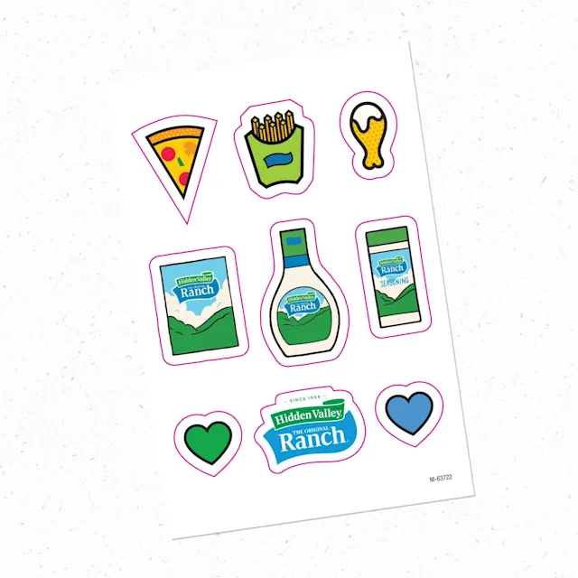 Image of Hidden Valley® Ranch Stickers