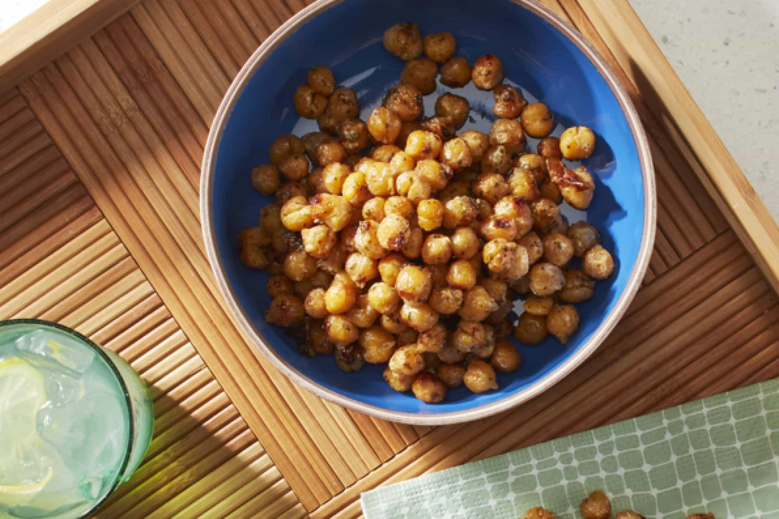 Roasted Ranch Chickpeas image