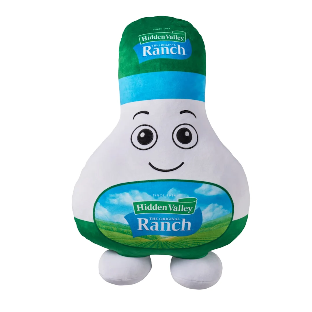 Hidden Valley® Ranch Stuffed Ranchie Pillow - $30