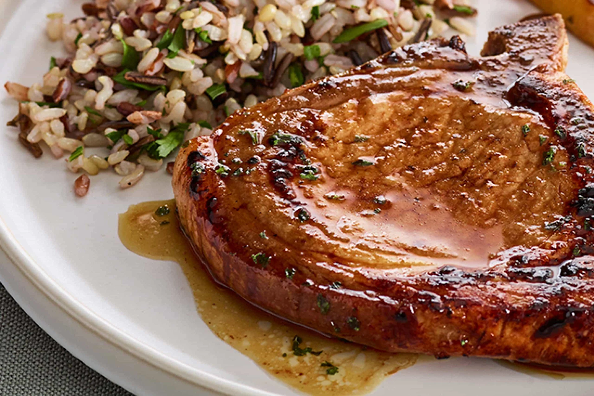 Maple Ranch Pork Chops