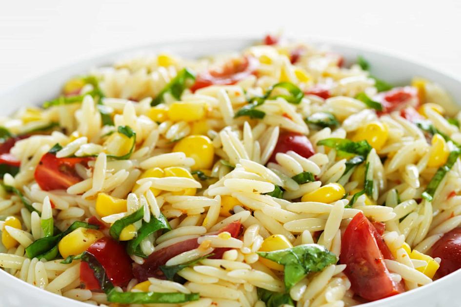 Orzo Pasta Salad with Veggies Recipe | Hidden Valley™ Ranch