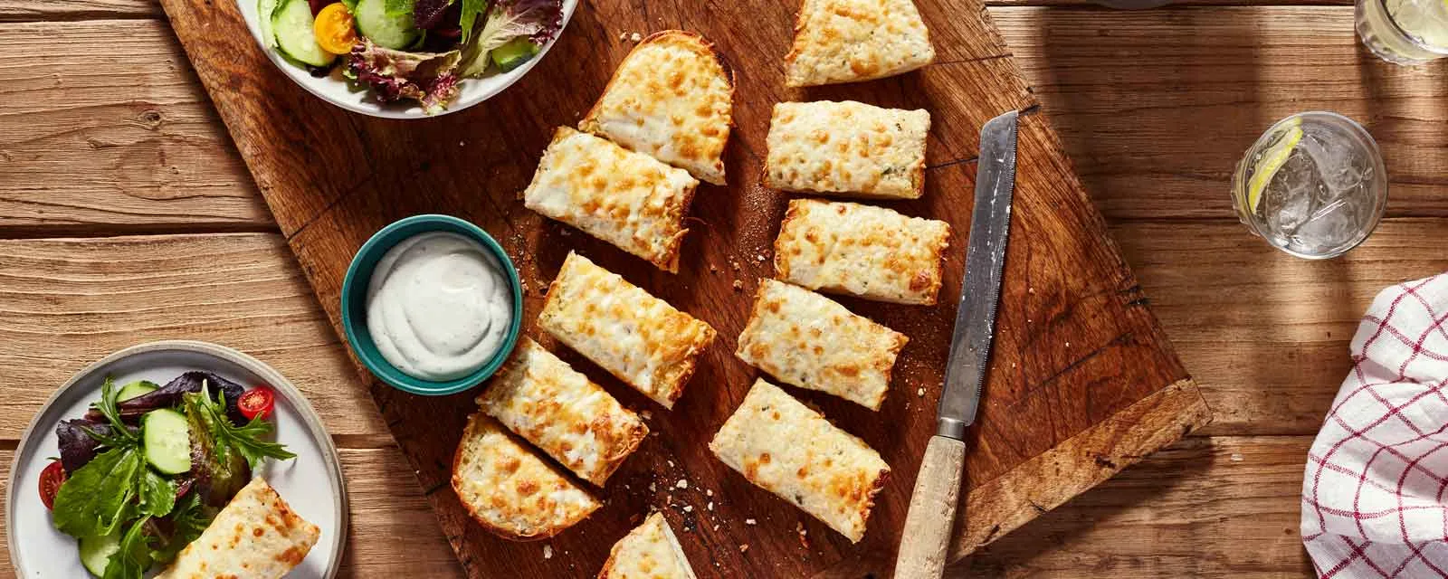 Cheesy Ranch Bread