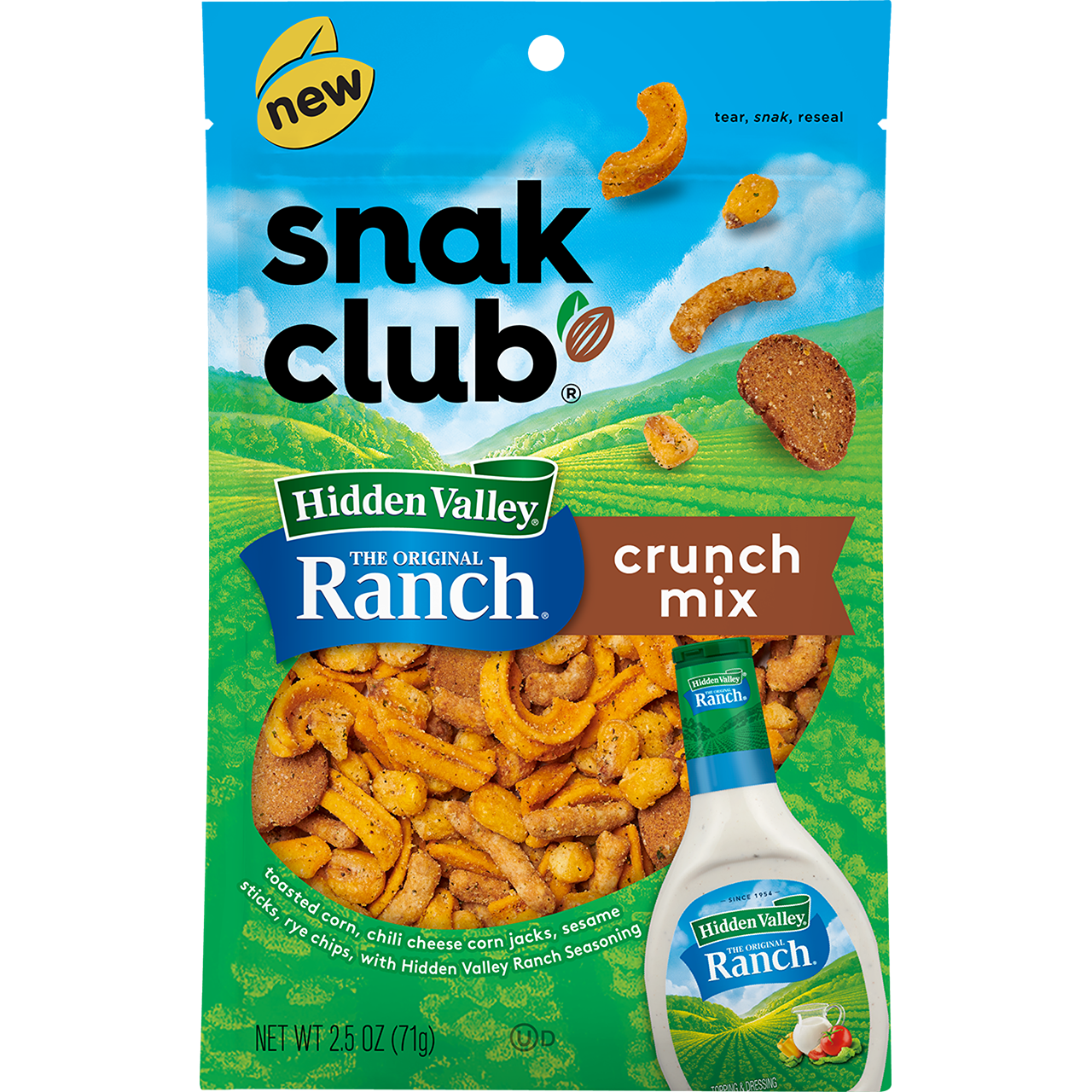 Snak Club® Crunch Mix With Hidden Valley® Ranch Seasoning