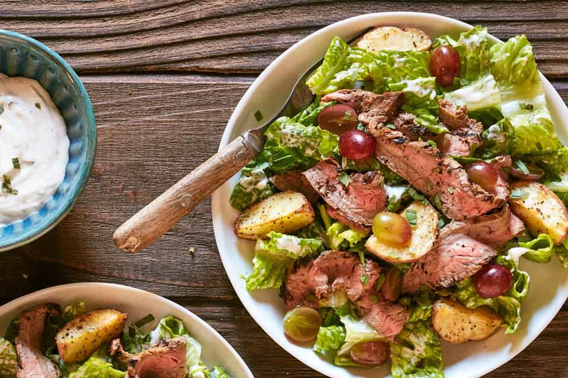 Cowboy Ranch Flank Steak Salad