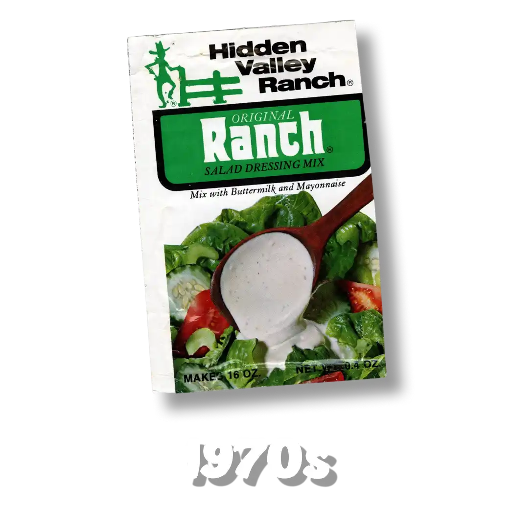 Heritage packets of Hidden Valley Ranch seasoning