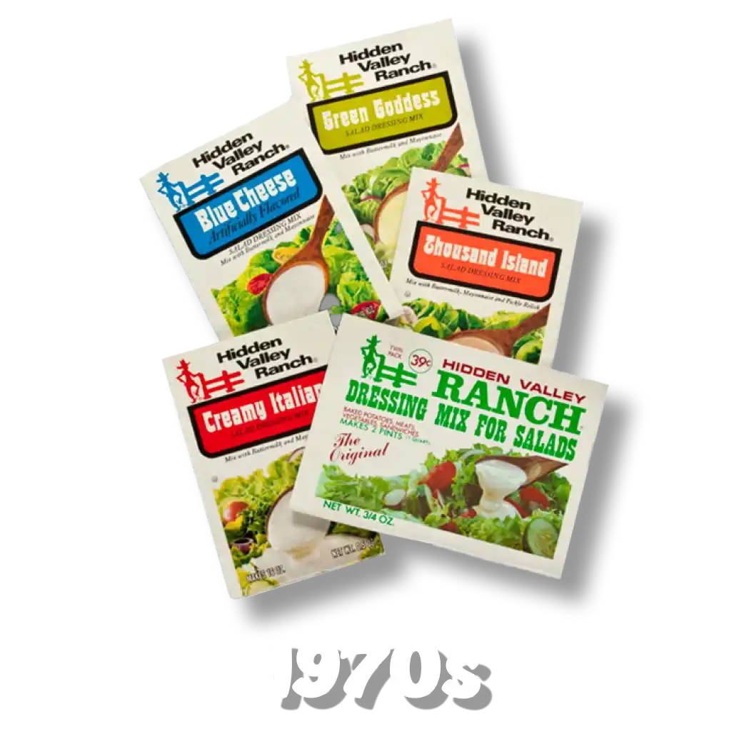 Heritage package of Hidden Valley Ranch Light Dipping Cups