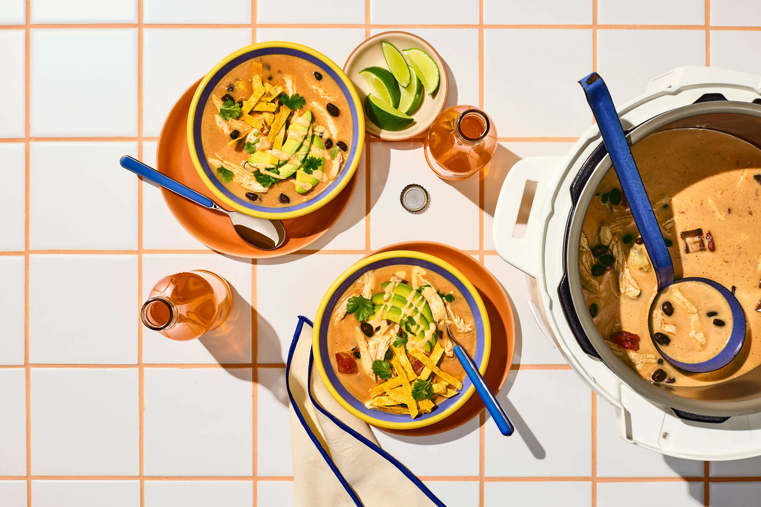 Multicooker Creamy Tortilla Ranch Soup