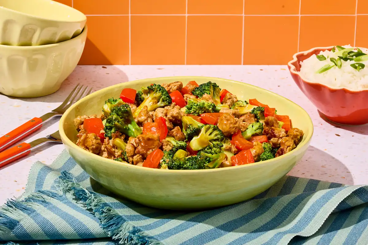 Ranch Ground Turkey Stir Fry