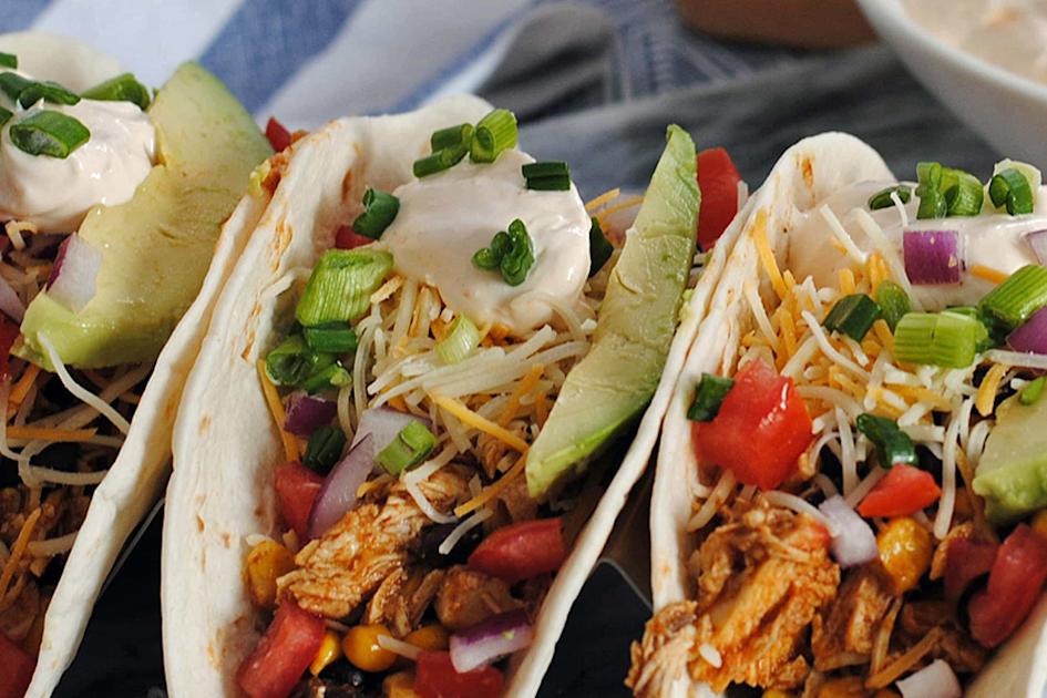 Pulled Chicken Tacos & Ranch Recipe | Hidden Valley™ Ranch
