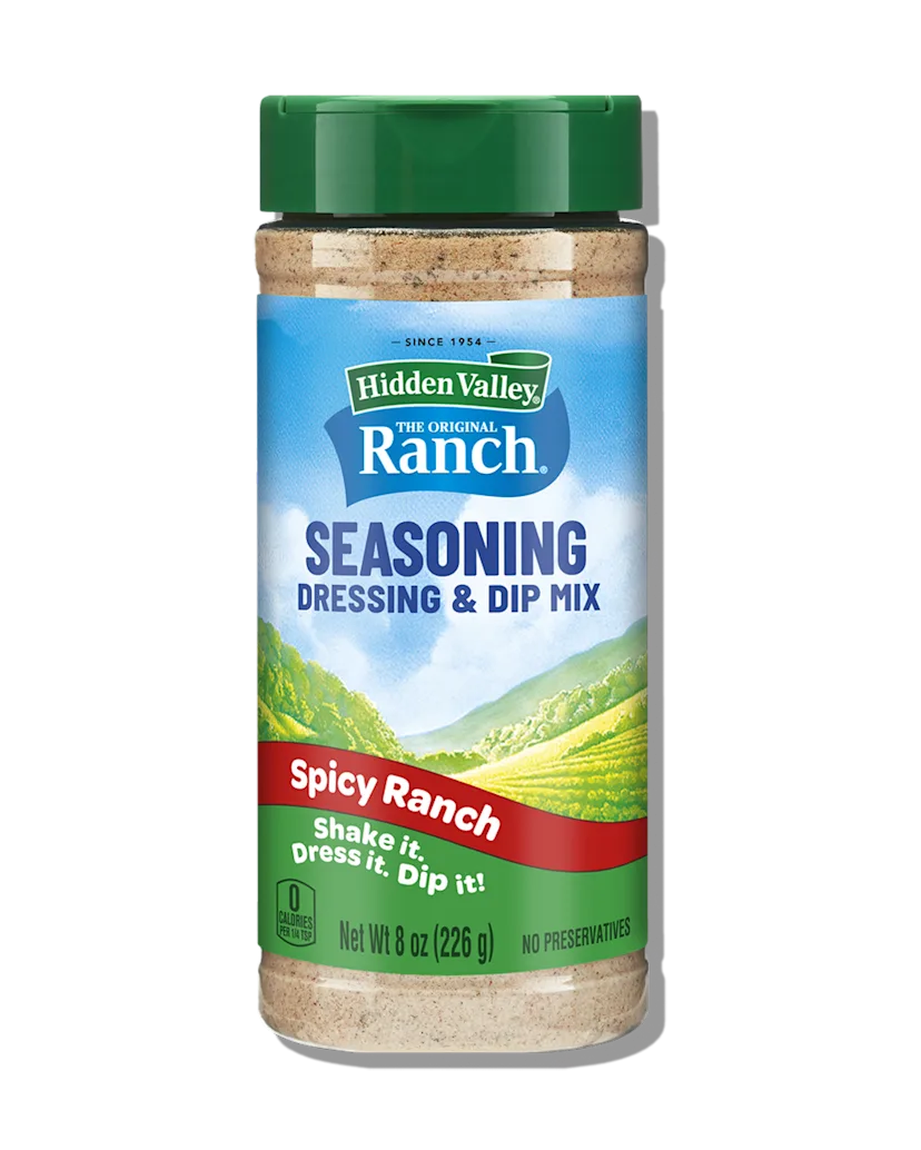Hidden Valley™ Ranch Seasoning, Dressing & Dip Mix Shaker | Hidden ...