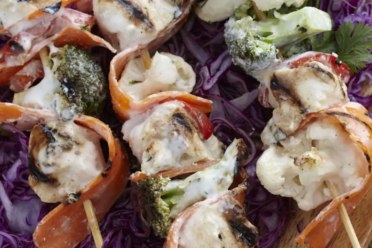 Thai Chicken and Broccoli Satay