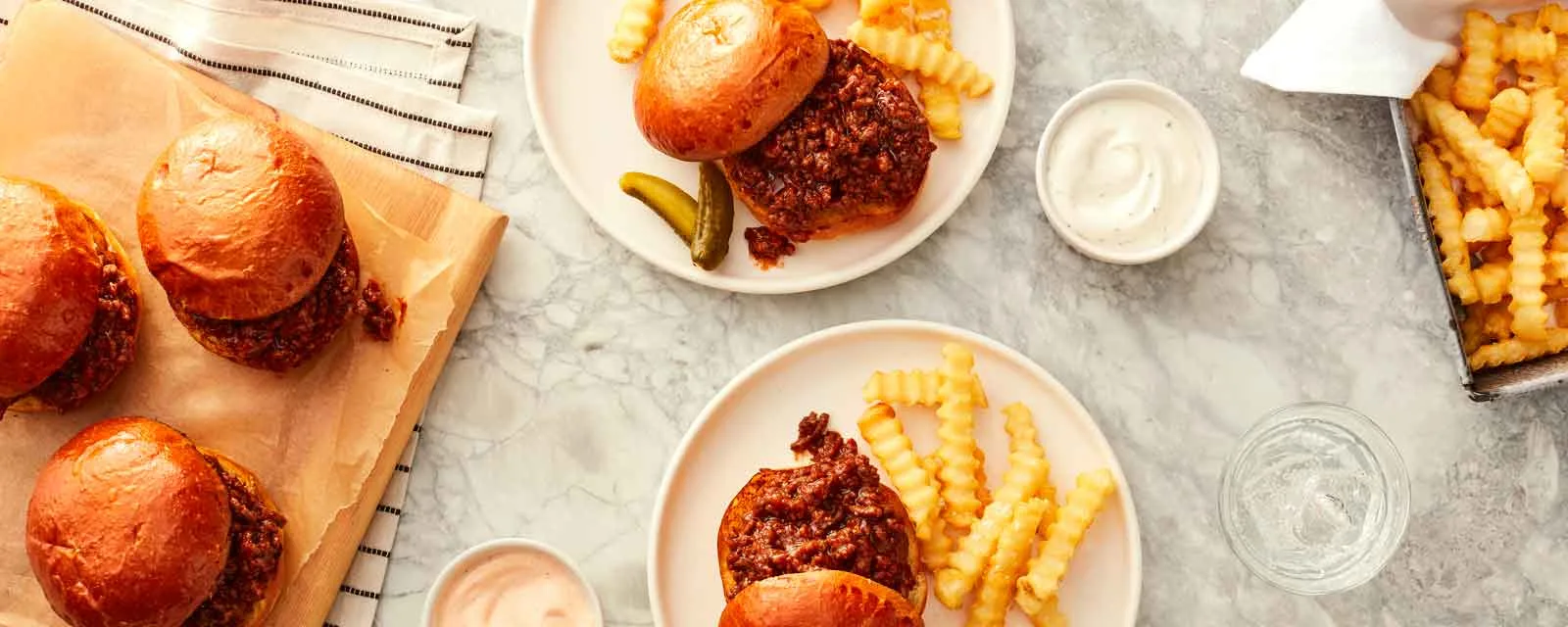 Homemade Ranch Sloppy Joe