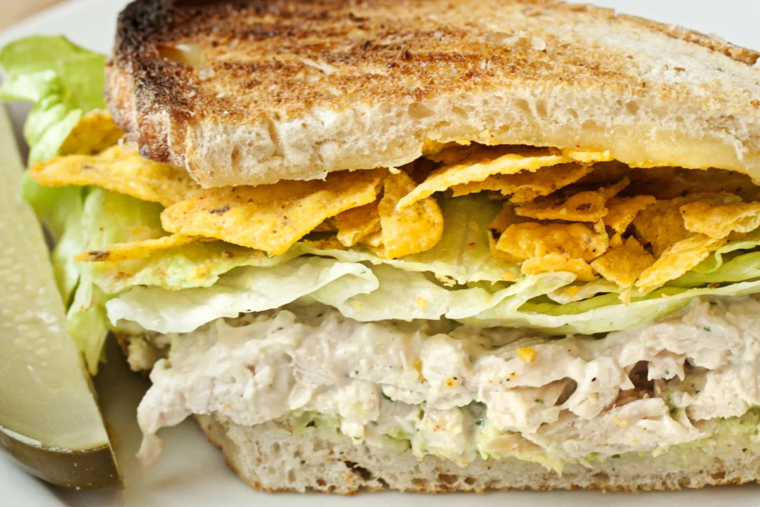 Cool Ranch Chicken Salad Sandwich image