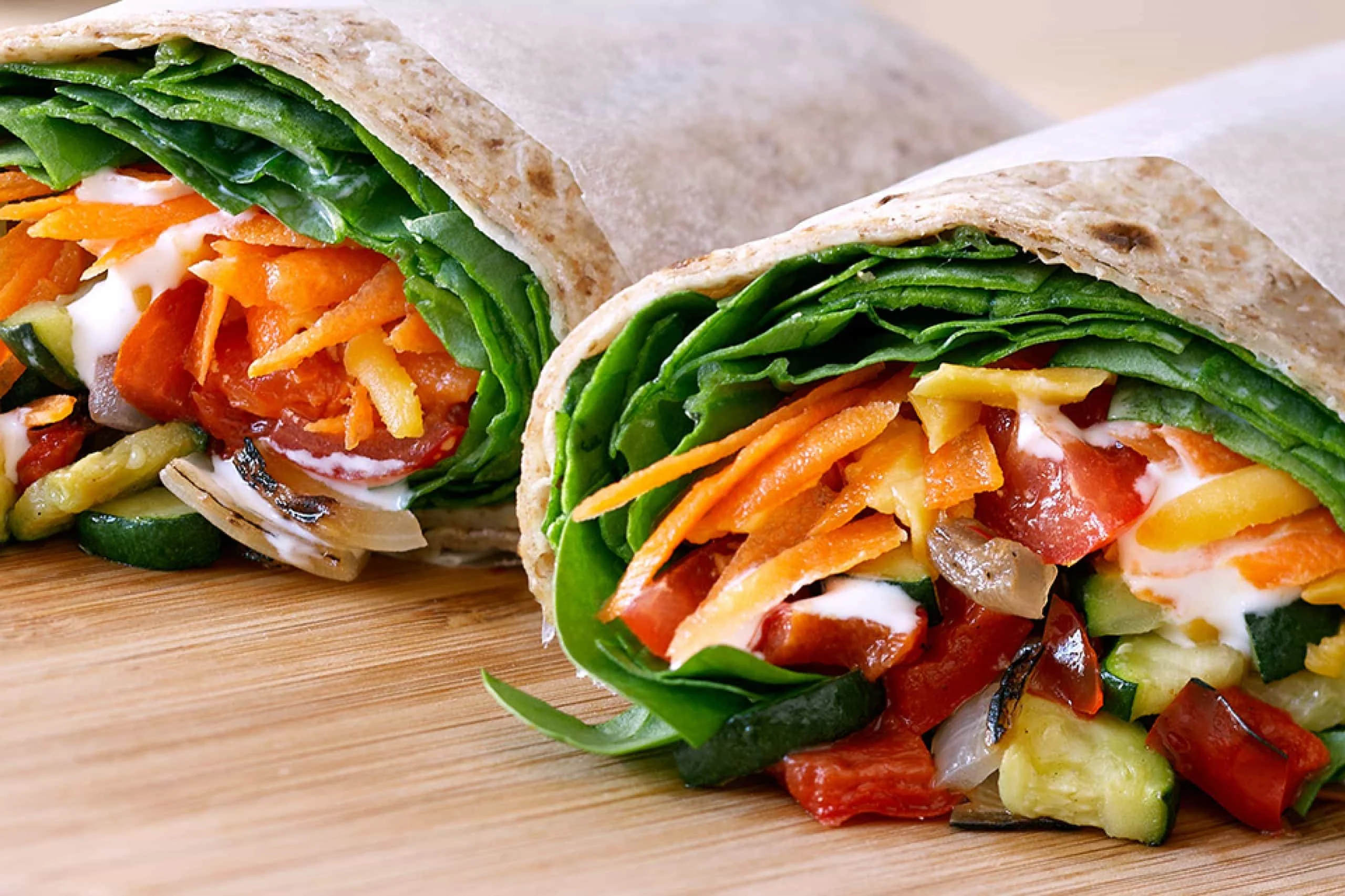 Roasted Veggie Wrap image