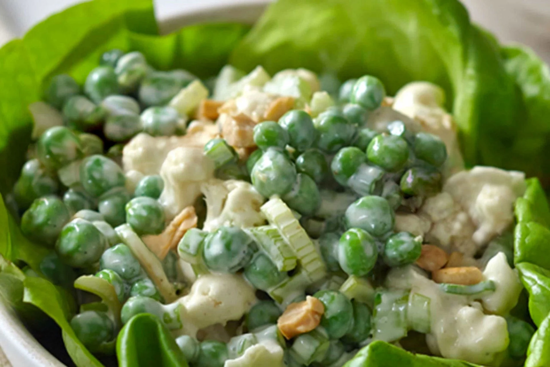 Crunchy Pea Salad