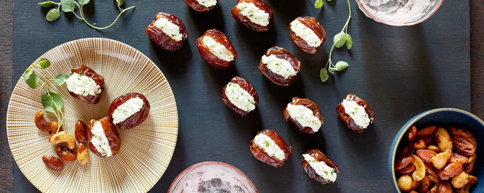 Cheese-Stuffed Dates