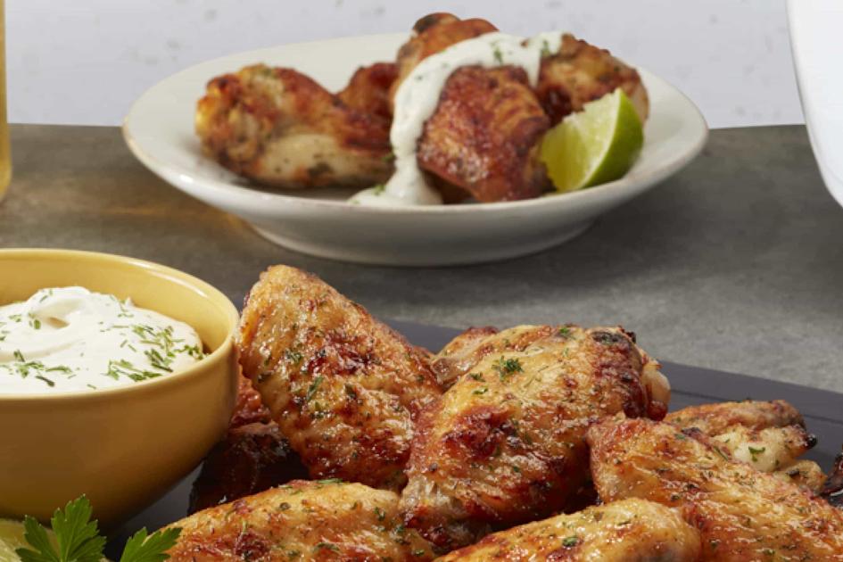 Air Fryer Ranch Chicken Wings Recipe | Hidden Valley™ Ranch