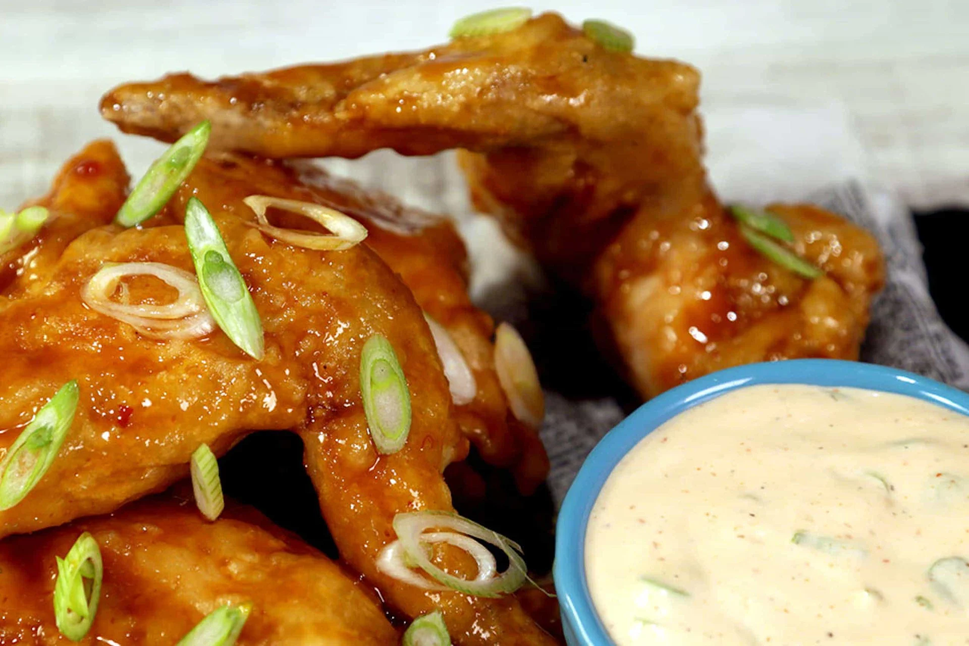 Crispy Ginger Thai Wings