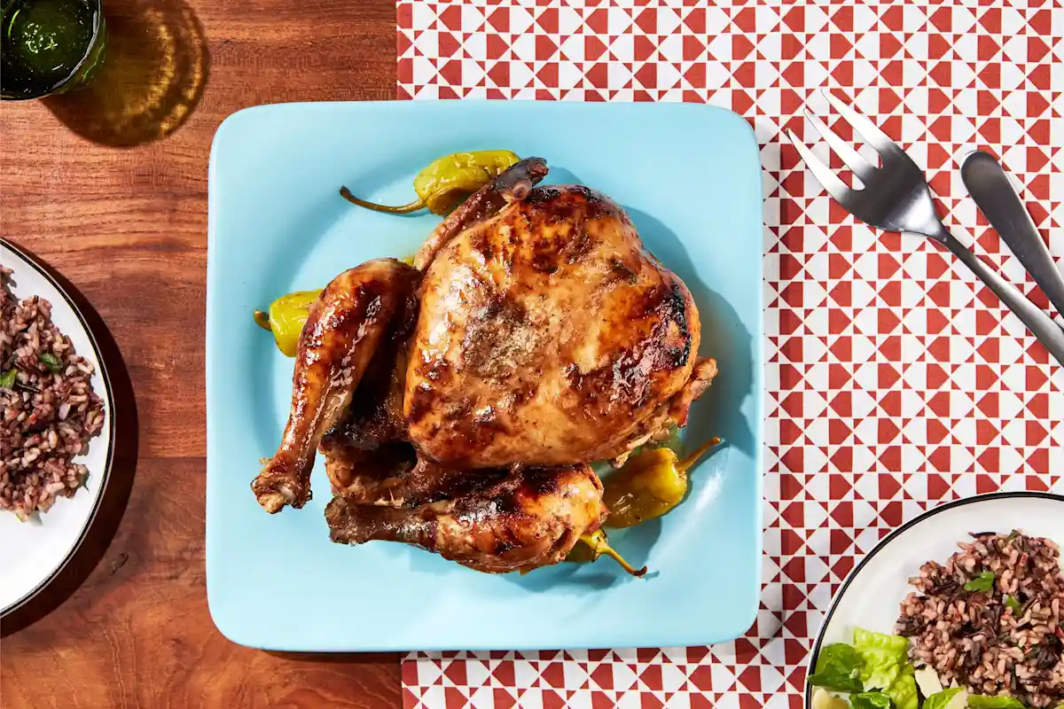 Whole Roasted Mississippi Chicken