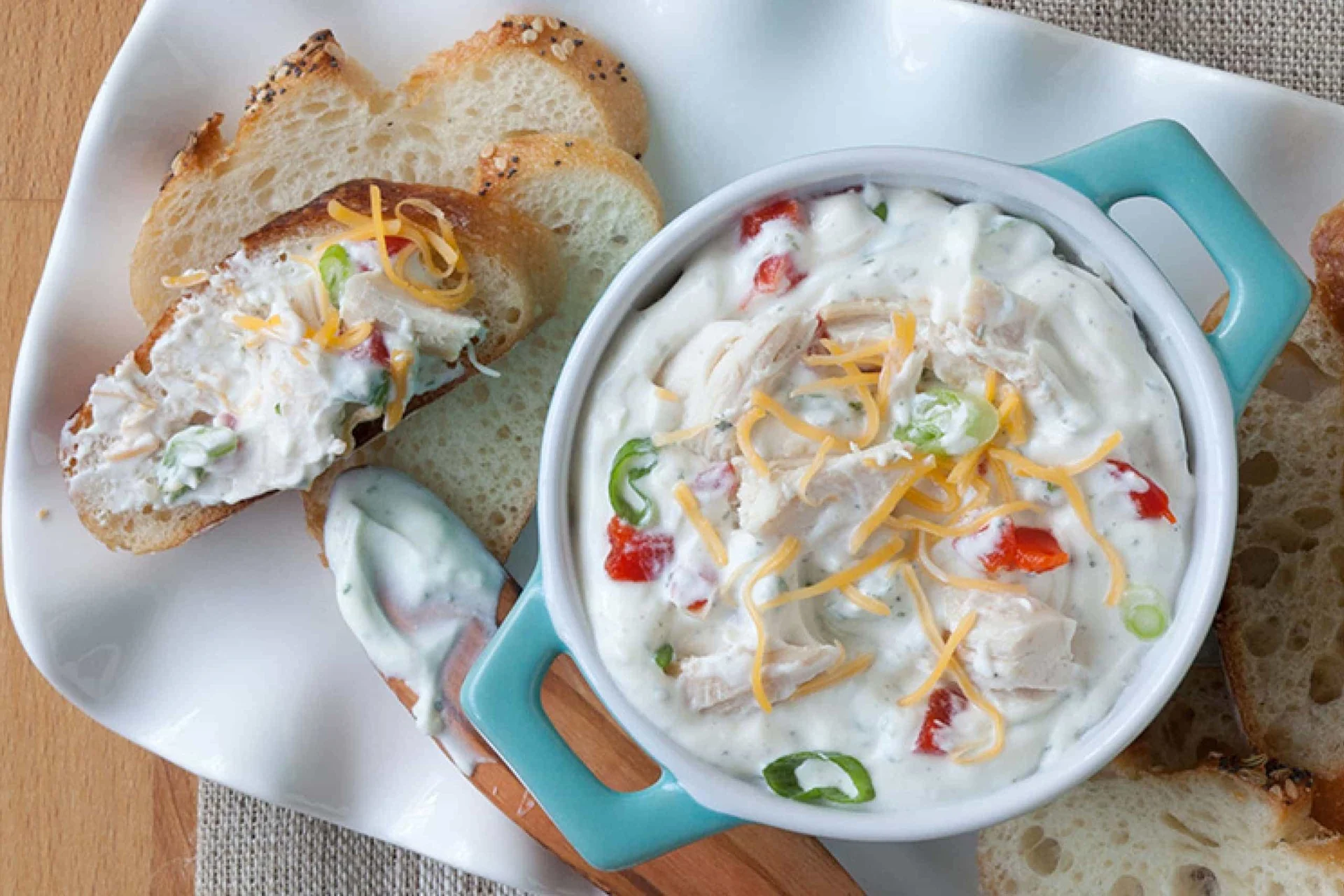 Stuffed Chicken Breast Dip