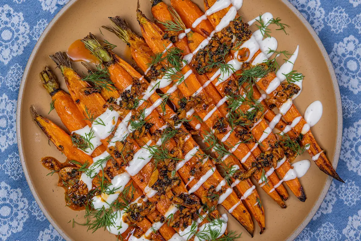 Ranchified Crunchy Chili Carrots