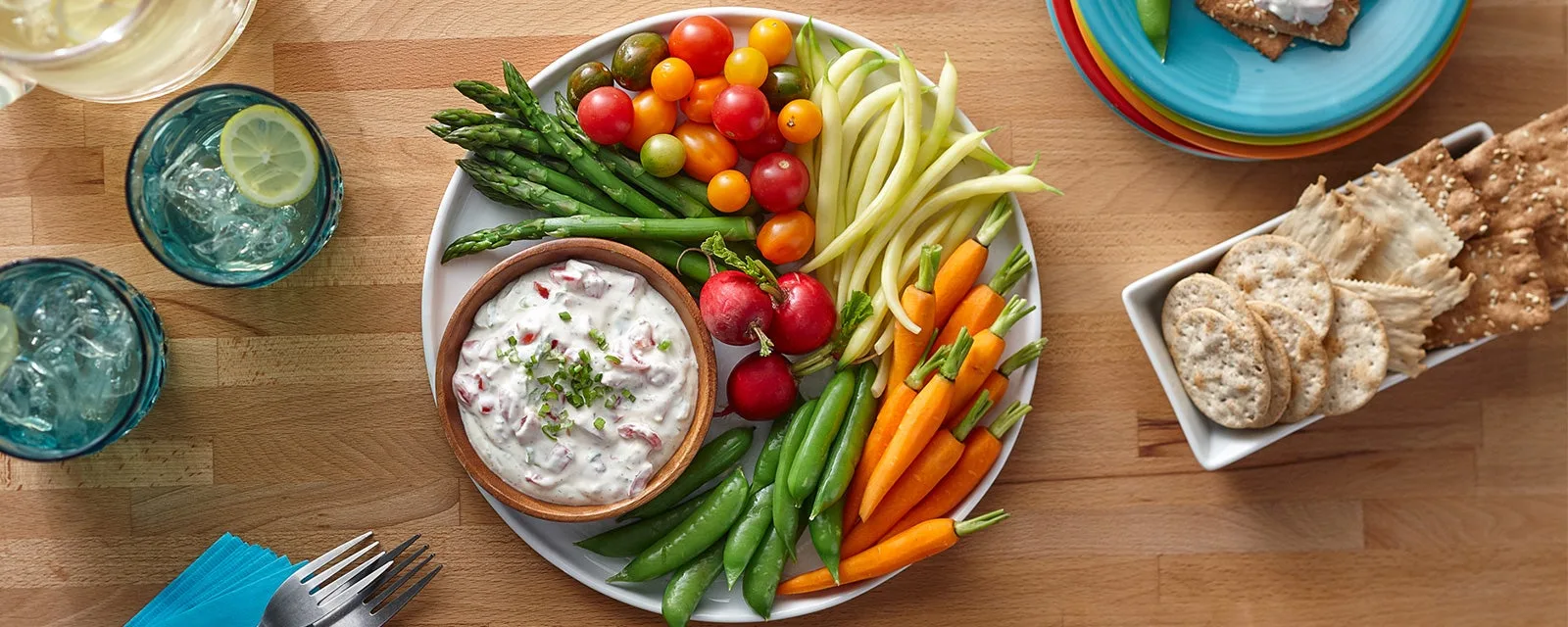 Garden Vegetable Dip